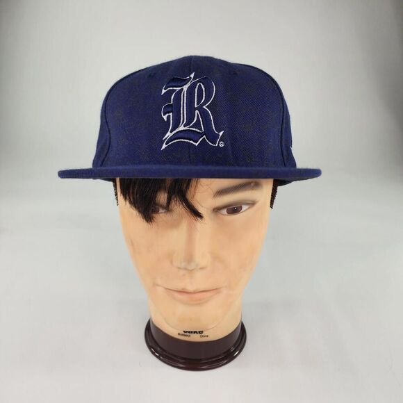 zephyr 32/5 NCAA Rice Owls University Size 7 1/2 Navy Wool The Game Rice Cap Hat - Picture 3 of 14